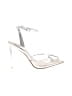 Steve Madden 100% Synthetic Silver Heels Size 8 - photo 1