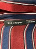Blu Pepper 100% Polyester Stripes Burgundy Casual Dress Size S - photo 7