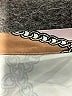 Unbranded 100% Polyester Print Silver Long Sleeve Blouse Size L - photo 7