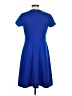 En Focus Studio Solid Blue Casual Dress Size 6 - photo 2
