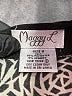 Maggy L Black Short Sleeve Top Size 8 - photo 7