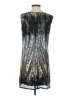Emmelee 100% Polyester Metallic Silver Cocktail Dress Size S - photo 2