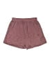 Cotton Bleu Solid Burgundy Shorts Size M (estimated) - photo 2