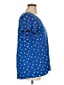 Assorted Brands Polka Dots Blue Short Sleeve T-Shirt Size 1X - photo 4