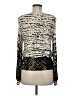 Joseph Ribkoff Print Silver Long Sleeve Blouse Size 6 - photo 2