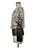 Joseph Ribkoff Print Silver Long Sleeve Blouse Size 6 - photo 5