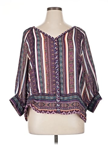 Ruby Rd. 3/4 Sleeve Blouse (view 1)