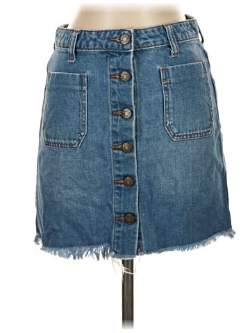 BDG Denim Skirt (view 1)