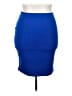 Emery Rose Solid Blue Casual Skirt Size 2X - photo 1