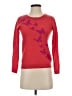 Garnet Hill 100% Wool Red Wool Pullover Sweater Size S - photo 1