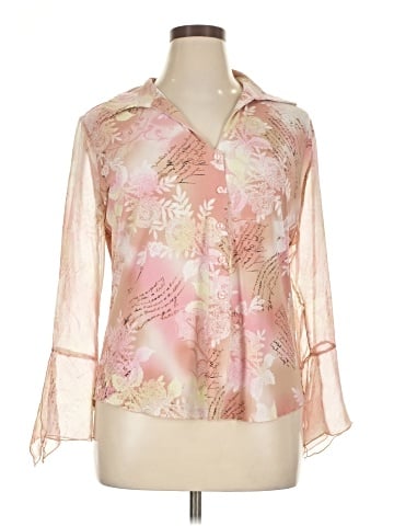 Nicola 3/4 Sleeve Blouse (view 1)