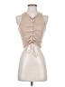 Forever 21 Tan Sleeveless Top Size S - photo 1