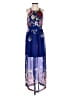 Fortune + Ivy 100% Polyester Blue Casual Dress Size XS - photo 1