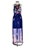 Fortune + Ivy 100% Polyester Blue Casual Dress Size XS - photo 2