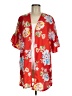Lovely Melody 100% Polyester Red Kimono Size M - photo 1