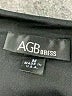 AGB Stripes Black Casual Dress Size M - photo 4