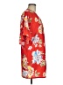 Lovely Melody 100% Polyester Red Kimono Size M - photo 4
