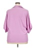 Adrienne 100% Polyester Pink 3/4 Sleeve Blouse Size 2X - photo 2