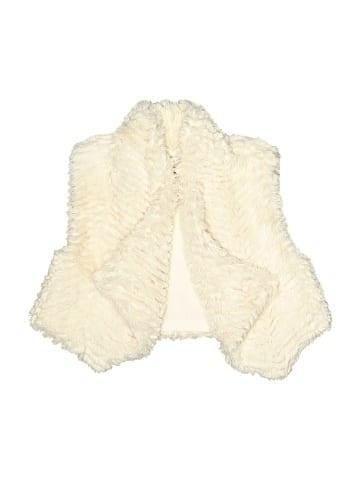 Rare Editions Faux Fur Vest (view 1)