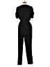 Halogen 100% Polyester Solid Black Jumpsuit Size 14 - photo 2