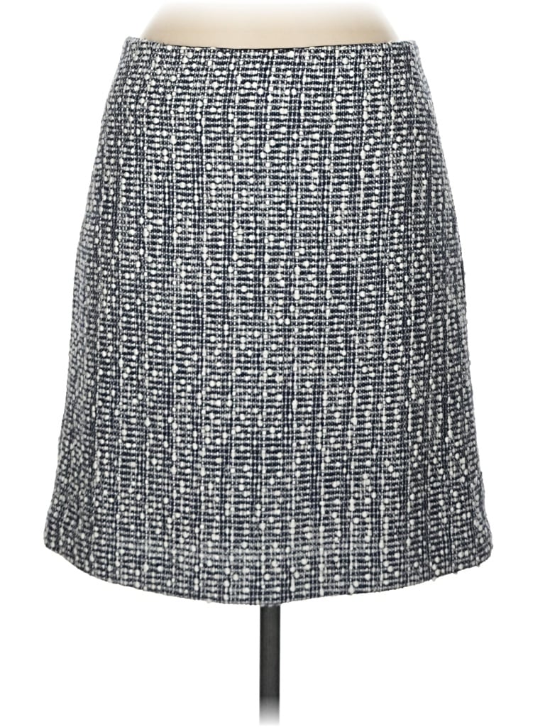 Pre-owned Ann Taylor Casual Skirt In Gray