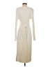 Shein 100% Polyester Ivory Casual Dress Size 4 - photo 2