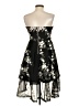 Lulus 100% Polyester Floral Black Cocktail Dress Size S - photo 2