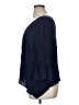 Cato 100% Rayon Blue 3/4 Sleeve Blouse Size XL - photo 5