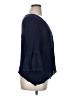 Cato 100% Rayon Blue 3/4 Sleeve Blouse Size XL - photo 4