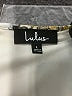 Lulus 100% Polyester Print Yellow Casual Dress Size L - photo 3