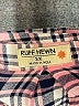 Ruff Hewn 100% Cotton Plaid Pink Long Sleeve Button-Down Shirt Size 3X - photo 7