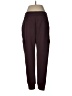 32 Degrees Solid Burgundy Casual Pants Size M - photo 2