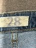 We the Free Stripes Blue Jeans Size 28 waist - photo 3