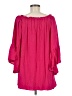 Elan 100% Rayon Pink 3/4 Sleeve Blouse One size - photo 2