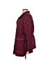Draper James 100% Recycled Polyester Burgundy Coat Size M - photo 5