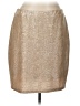 H&M 100% Polyester Metallic Gold Formal Skirt Size L - photo 1