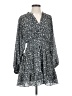By Together Print Gray Casual Dress Size S - photo 1