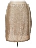 H&M 100% Polyester Metallic Gold Formal Skirt Size L - photo 2