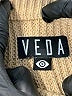 Veda 100% Cotton Stripes Tan Pullover Sweater Size S - photo 7