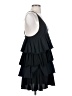 Alice + Olivia Black Cocktail Dress Size P (estimated, petite) - photo 4