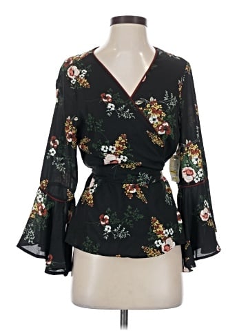 June & Hudson 3/4 Sleeve Blouse (view 1)