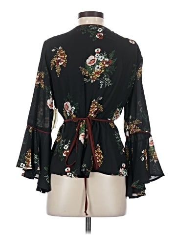 June & Hudson 3/4 Sleeve Blouse (view 2)