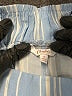 Candie's 100% Rayon Stripes Blue Casual Pants Size S - photo 7