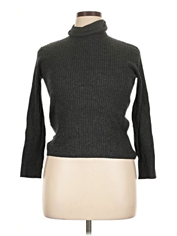 Evan Picone 3/4 Sleeve Turtleneck (view 1)