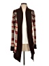 Belldini Plaid Brown Cardigan Size S - photo 1