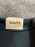 Khaite 100% Cotton Solid Black Formal Skirt Size 8 - photo 4