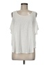 Express Ivory Short Sleeve Top Size M - photo 1