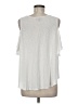 Express Ivory Short Sleeve Top Size M - photo 2