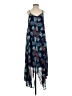 Decree 100% Polyester Paisley Blue Casual Dress Size XS - photo 1