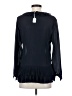Banana Republic 100% Polyester Black 3/4 Sleeve Blouse Size XS - photo 2